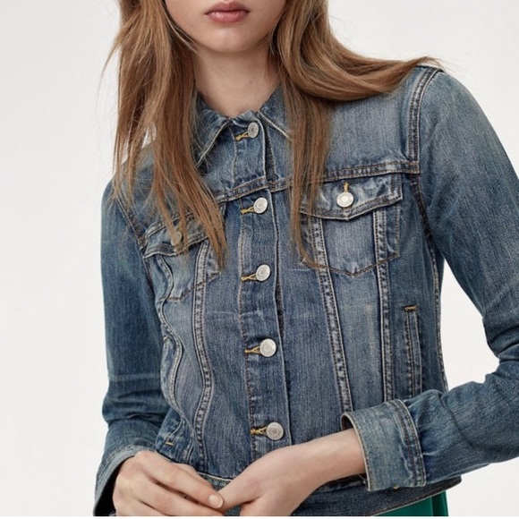 Aritzia Talula Edo Denim Jacket, Size S - Picture 2 of 9